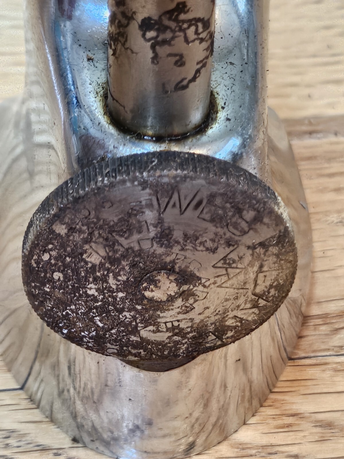 Antique Watch Clock Makers Staking Tool Set In Wood Box USED