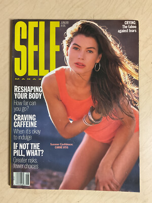 june 1989 SELF magazine Carre Otis sexy cover