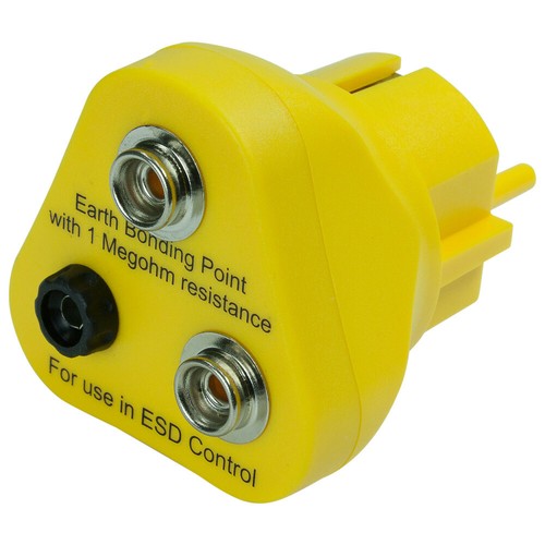 Spina Di Messa A Terra BYUP Safeguard ESD - Connettore 2mm X 10mm Giallo Per Sicurezza Elettrica - Foto 11