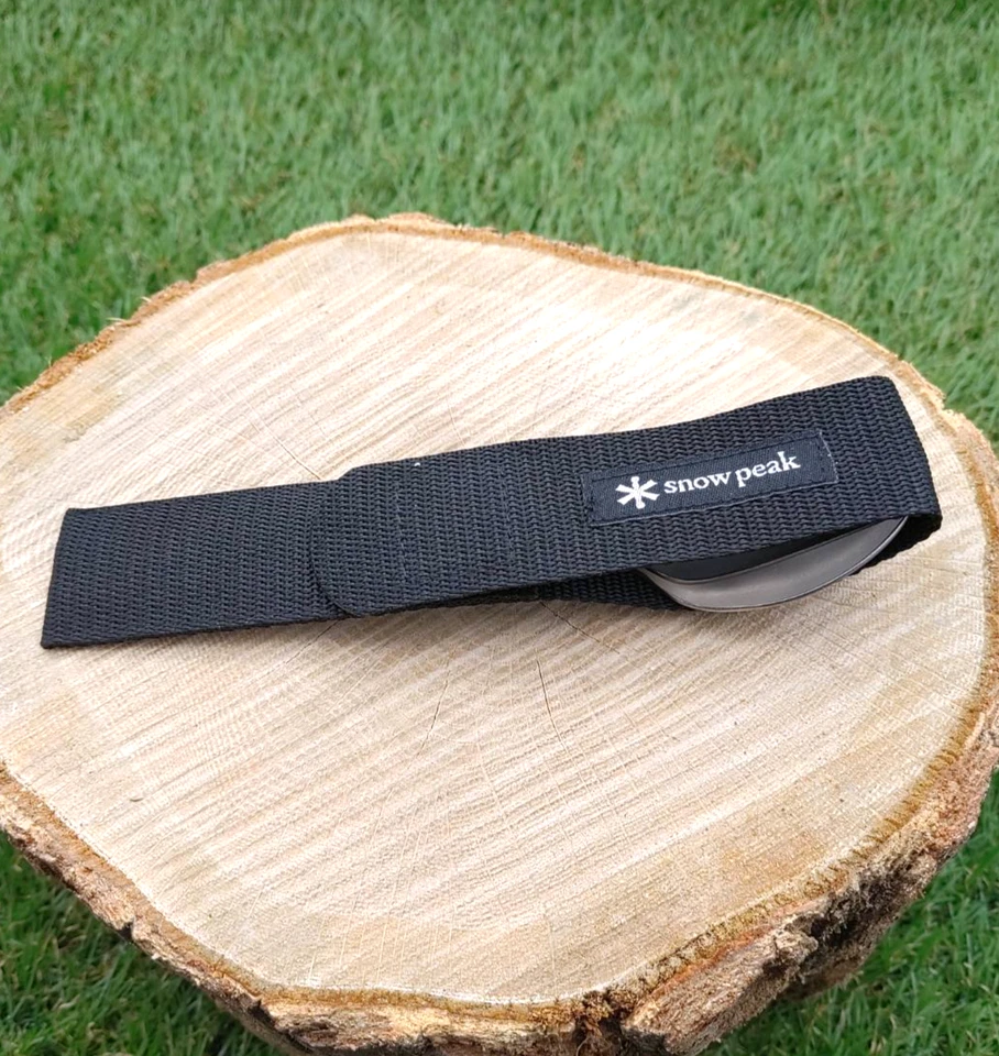 Snow Peak Titanium Fork & Spoon Set with Limited Black Case New SCT-002 Japan - Image 4 of 4