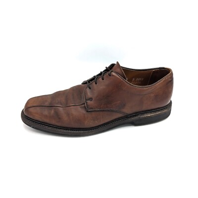 Allen Edmonds Warren Sz 8 D Brown Oxford Leather Pinch  display picture 3