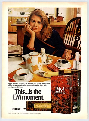 1972 MOM MORNING BREAK L&M CIGARETTES Vintage 8