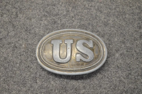 U.S. Army Civil War Replica Belt Buckle - Vintage Reproduction Modern Fastener