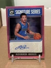 Jalen Brunson 2018 Donruss Optic Signature Series Pink Prizm Auto /25 Knicks