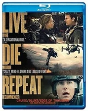 LIVE DIE REPEAT EDGE OF TOMORROW New Sealed Blu-ray Tom Cruise Emily Blunt