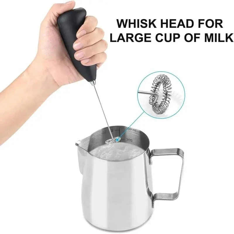 Milk Frother Drink Foamer Electric Whisk Mixer Stirrer Egg Beater Coffee
