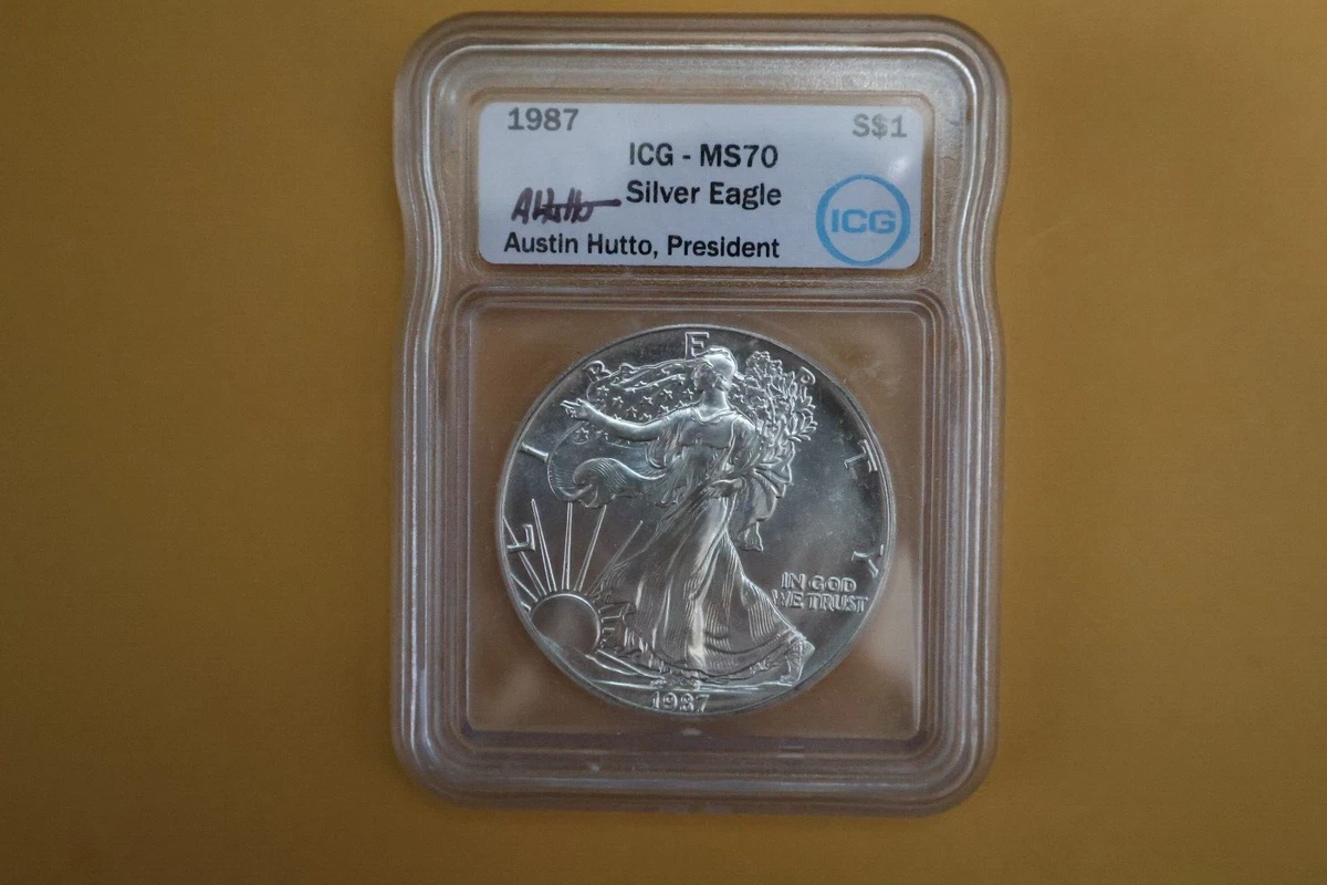 American Eagle ANACS 1987 Silver Bullion Coins for sale | eBay