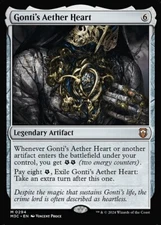 Gonti's Aether Heart Ripple Foil - M3C 0294 NM - MTG Magic
