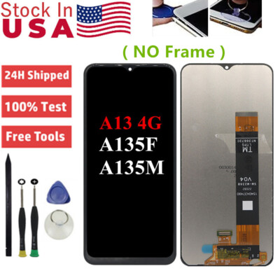 For Samsung Galaxy A13 4G SM-A135 LCD Display Touch Screen Assembly A135F A135M