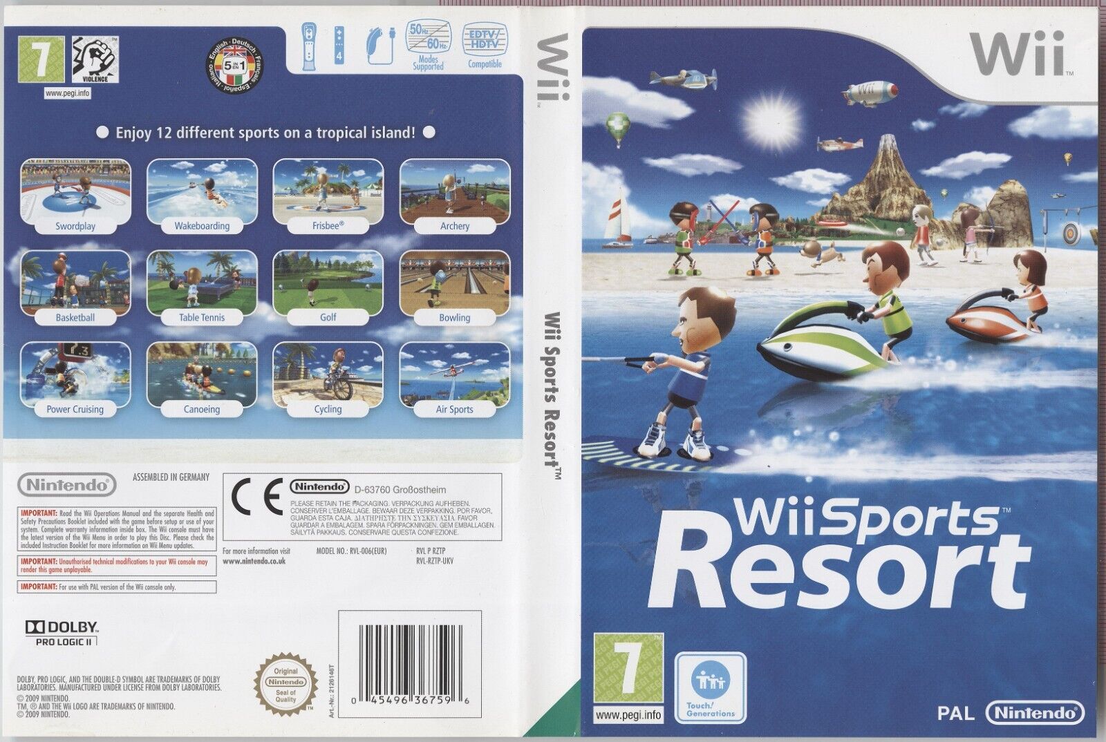 Wii Sports Resort (Nintendo Wii, 2009)