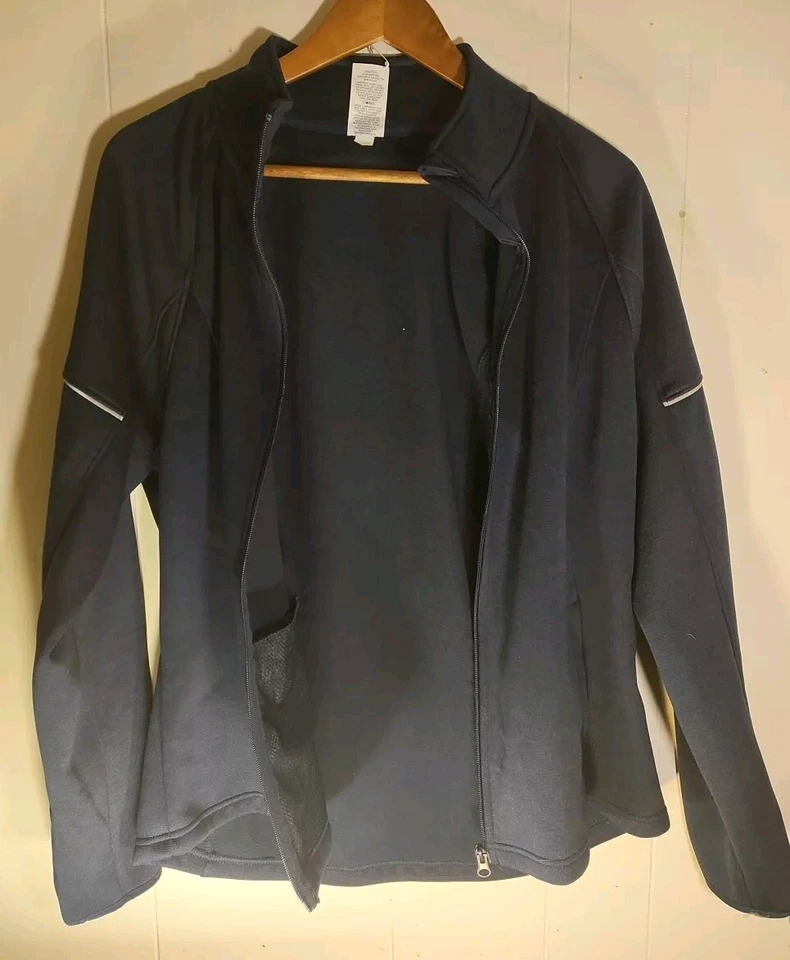 Женская куртка для активного отдыха Danskin Now синяя на молнии. L\G (12-14) - Изображение 4 из 4