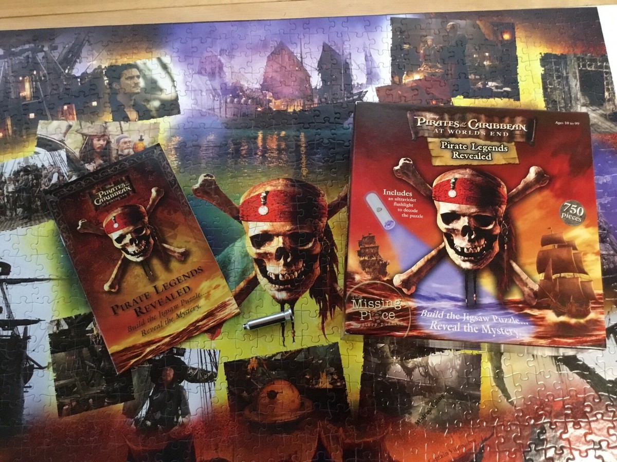 PIRATES OF THE CARIBBEAN AT WORLD'S END COMPLETE 750 Pc
