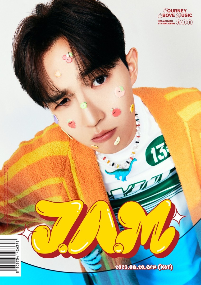 K-POP KIM JAEHWAN 6th Mini Album [J.A.M] CD+72p P.Book+4p Card+