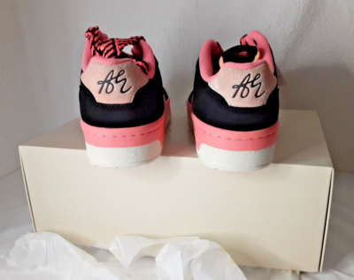 ⭐Anthony Edwards Adidas Rivalry Low Black Peach Pink Orange  display picture 1