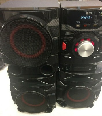 lg cm4550 stereo shelf system