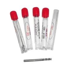 1/8" (.125")  4 flute CARBIDE  end mill  PACK OF 5 - 120-4125  FREE SHIP