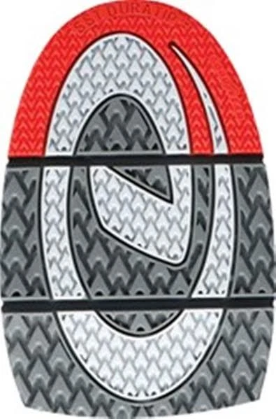 NEW Dexter The 9 Traction Sole, Grey/Red Aerogrips, Most Traction 2