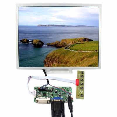 VGA+DVI LCD Controller Board 800x600 12.1inch LCD Screen 12.1'' LQ121S1LG75