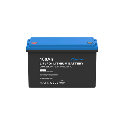 Batterie lithium Epever LFP1.28KWH12.8V-P65L2EV50 1.28kWh 12.8V - Photo 1/4