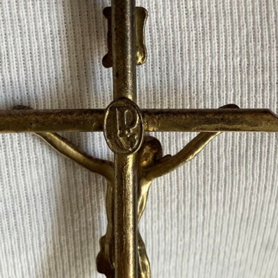Jean Paul Gaultier Crucifixion Necklace Gold Rare Cross Jean Paul Gaultier Crucifixion Necklace Gold Rare Cross