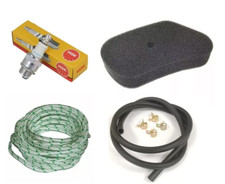 HONDA GV100 HR173 HRB423 HRB475 HRB535 SERVICE KIT  NGK FUEL PIPE AIR FILTER