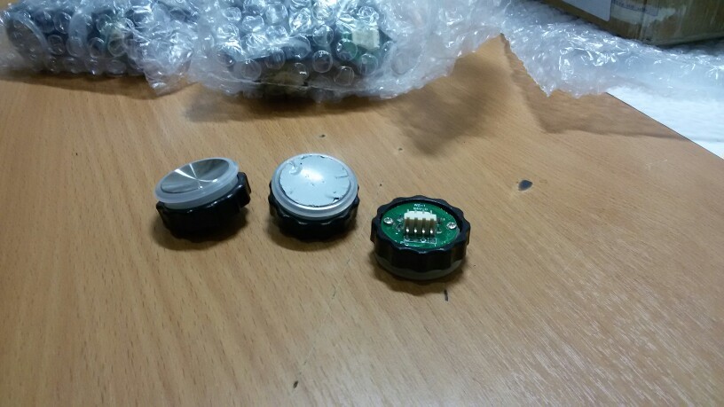 10 Pièces BOUTON-POUSSOIR D'ascenseur OEM BR27C / A311 FAA25090 Lumière Bleue DC - Foto 3