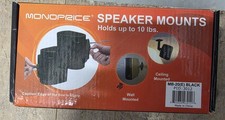 NIB 10 Sets Monoprice Adjustable 10 lb. Capacity Speaker Wall Mount Brackets