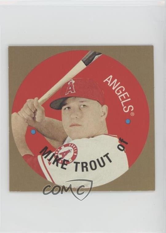 2016 Topps Heritage 1967 Discs Mike Trout #67TDC-MT n1u