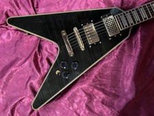 World Limited Edition 400Pcs Guitar Flying V Electric With Case Esp Paul Smith