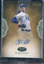 2019 Topps Tier One #PPA-BS Blake Snell Prime Performers Autographs #/299