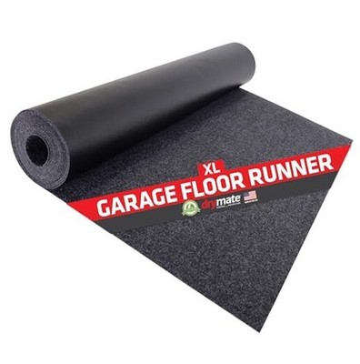  Garage Floor Runner Mat, (18' x 2'6''), Protects Surfaces, Absorbent, 