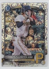 2025 Bowman Chrome Prospects Speckle Refractor 63/299 Mitch Jebb #BCP-41 2y0