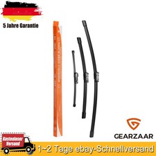 Scheibenwischer + Heckwischer Set Passend für VW Polo 6R, 6C Bj. 2008-2017 3Pcs