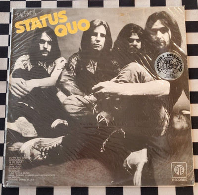 The Best Of Status Quo LP by Status Quo vinyl 1973 UK import sealed NSPL18402