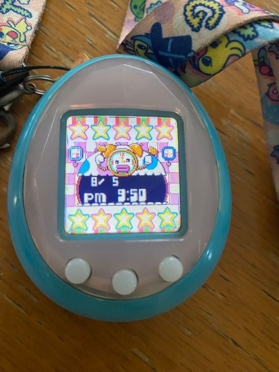 Tamagotchi iD Milky Blue Limited Color Working Rare Bandai Reset