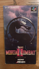 MORTAL KOMBAT II Super Famicom Nintendo CIB