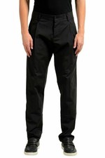 Dolce & Gabbana Men's Brown Striped Pleated Dress Pants US 32 IT 48