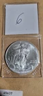 2016 1 oz .999 Fine Silver American Eagle $1 Coin BU
