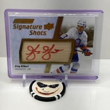 2024-25 UD Engrained Greg Gilbert Signature Shots Autograph # SS-GG