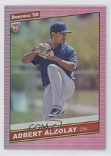2020 Panini Donruss Retro 1986 Holo Pink Adbert Alzolay (Base) #258 00gy