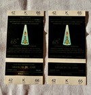 1993 65th Academy Awards UNUSED Oscar Tickets + Grace Kelly FDC Lot RARE — photo 4