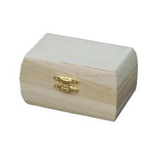 Bare Wood Box - 10cm Small #8450
