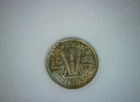1944 George VI Brass Threepence — photo from another recent sale
