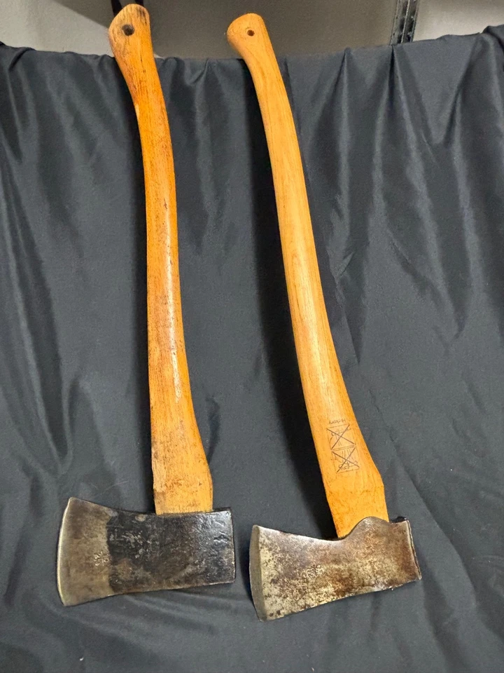 2× Eixos Bruk Vintage Hults - HB - Suécia - Imagem 2 de 4