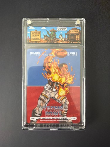 Bojax Tecmo Bowl Bo Jackson Battle Arena Logo 190 Fire L267 2026 Foil
