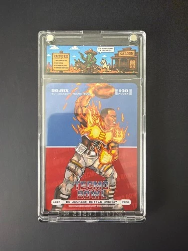 Bojax Tecmo Bowl Bo Jackson Battle Arena Logo 190 Fire L267 2026 Foil