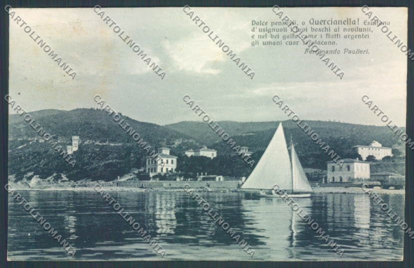 Livorno Quercianella Sonnino Ferdinando Paolieri cartolina ZB5137