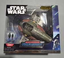 Star Wars Micro Galaxy Squadron Boba Fett's Starship  Launch Edition Series 1 New