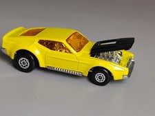 Vtg 1972 Matchbox Lesney Superfast BOSS MUSTANG No. 44 Yellow