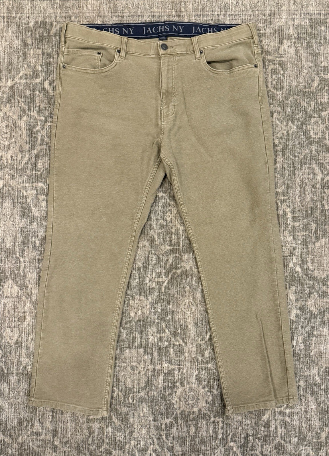 Men’s Jachs New York Men’s Straight Fit Stretch Fabric Pants EUC Size 38x29